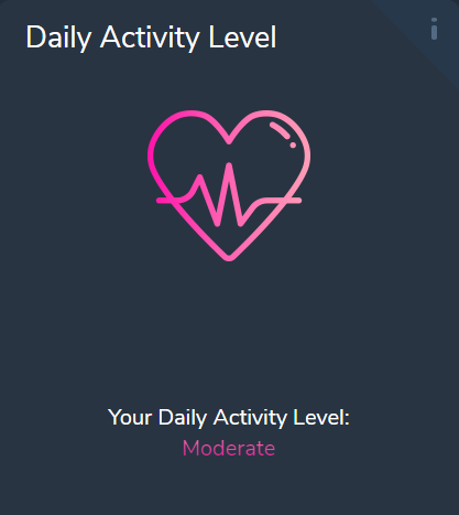 daily activity level